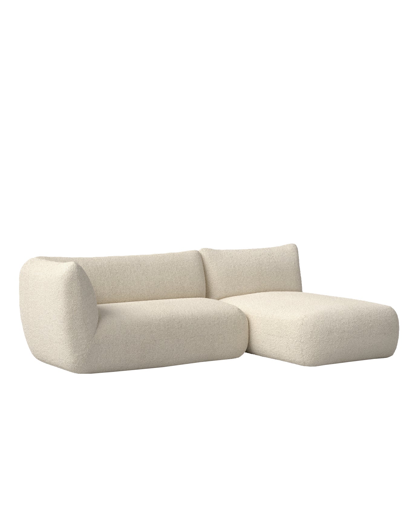 Sofá beige con chaise longue a la derecha 250 x 148 cm gf1687f4