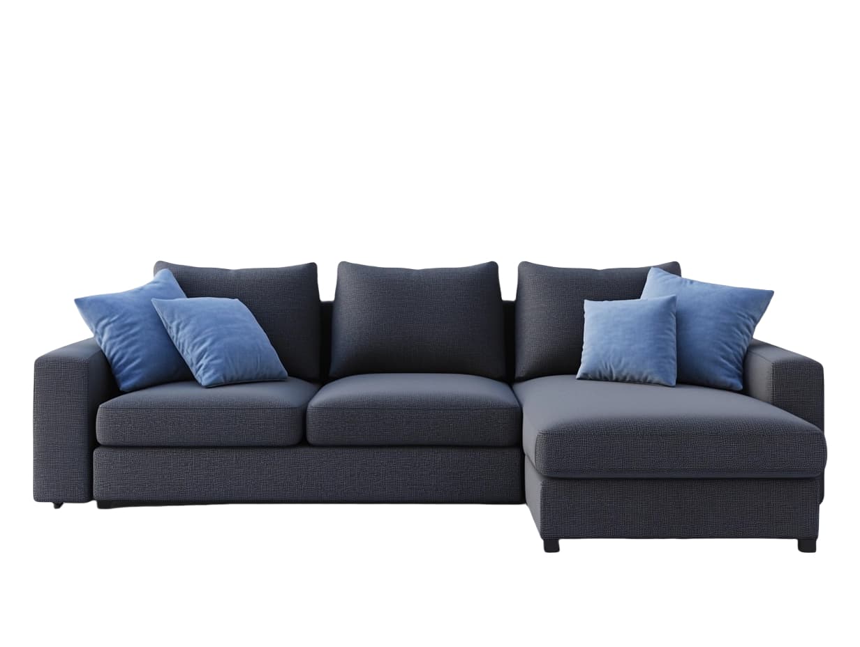 Sofá modular con chaise longue