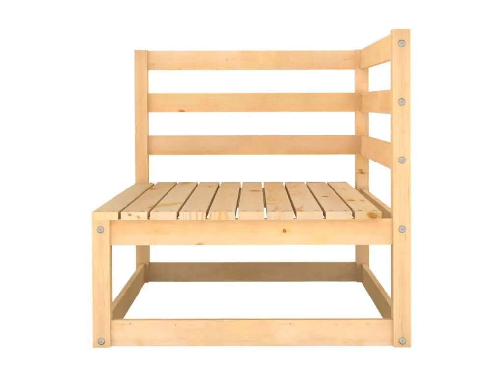 Sofá de jardín 2 plazas con cojines Vivircalido maciza de Vivircalido 99843tpfc