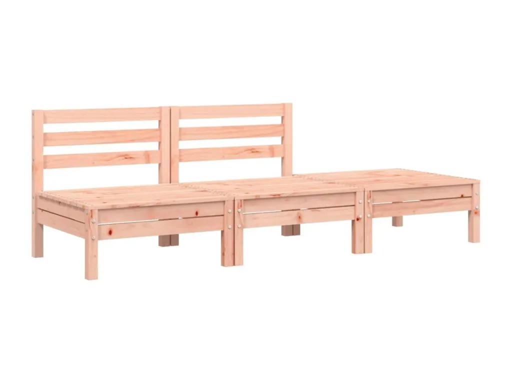 Sofá de jardín de 3 plazas Alkifurniturees maciza de Alkifurniturees 33719QNVR