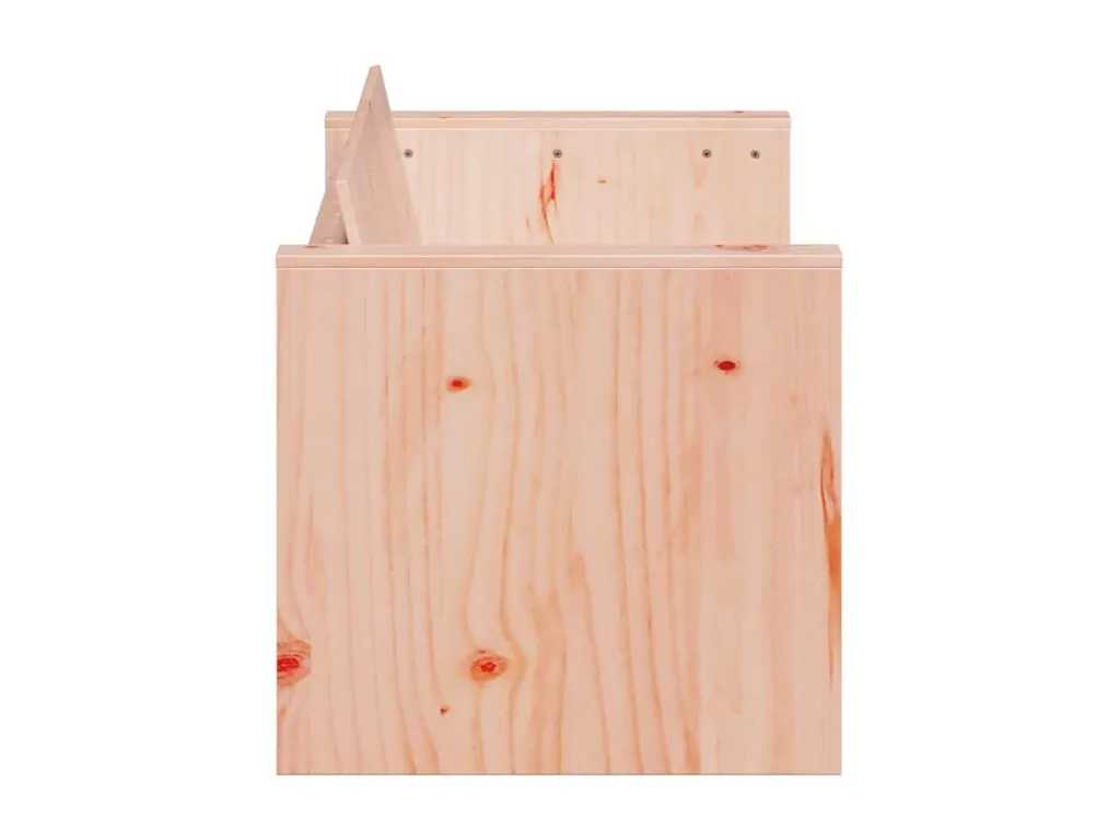 Sofá de jardín 3 plazas 189x60x62 cm Andreuworldcasa maciza de Andreuworldcasa