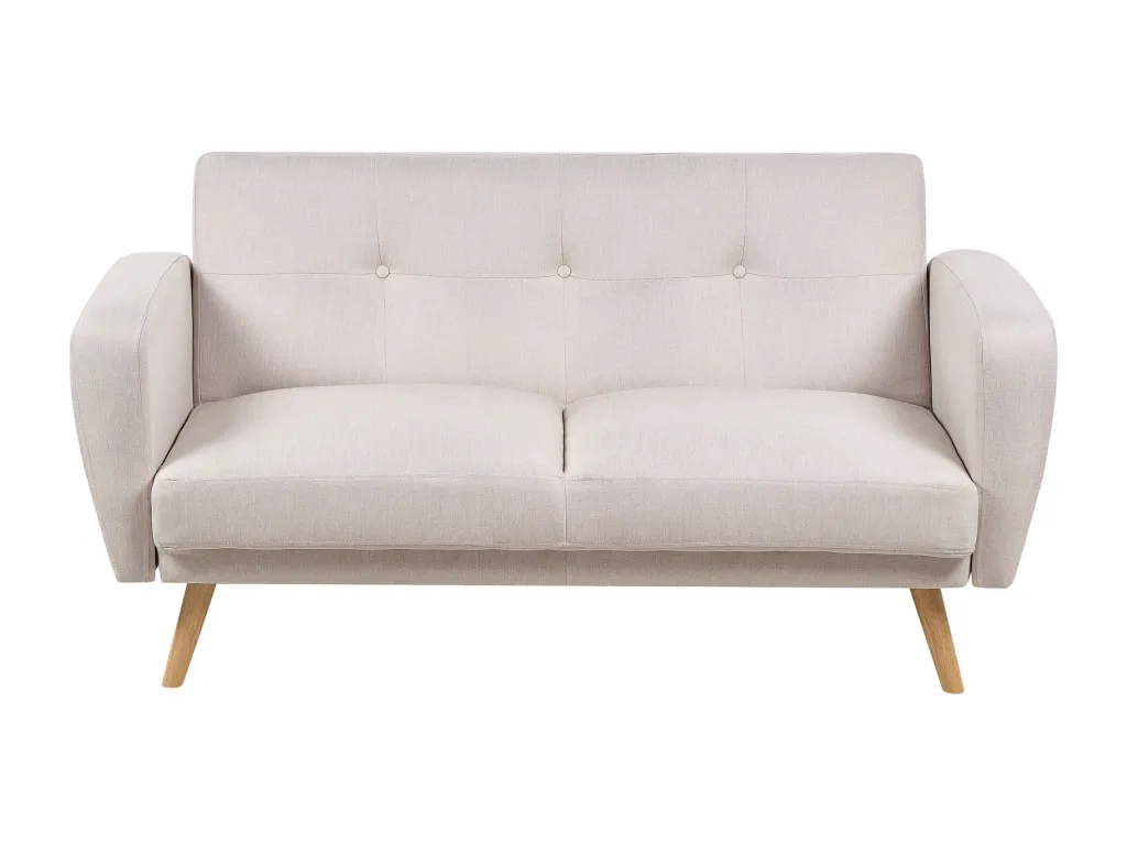 Sofá de 2 plazas Habitarluz Beige claro NYEI18871