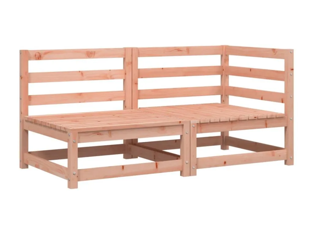 Sofá de jardín de 2 plazas Hogarmini maciza de Hogarmini xlis65527