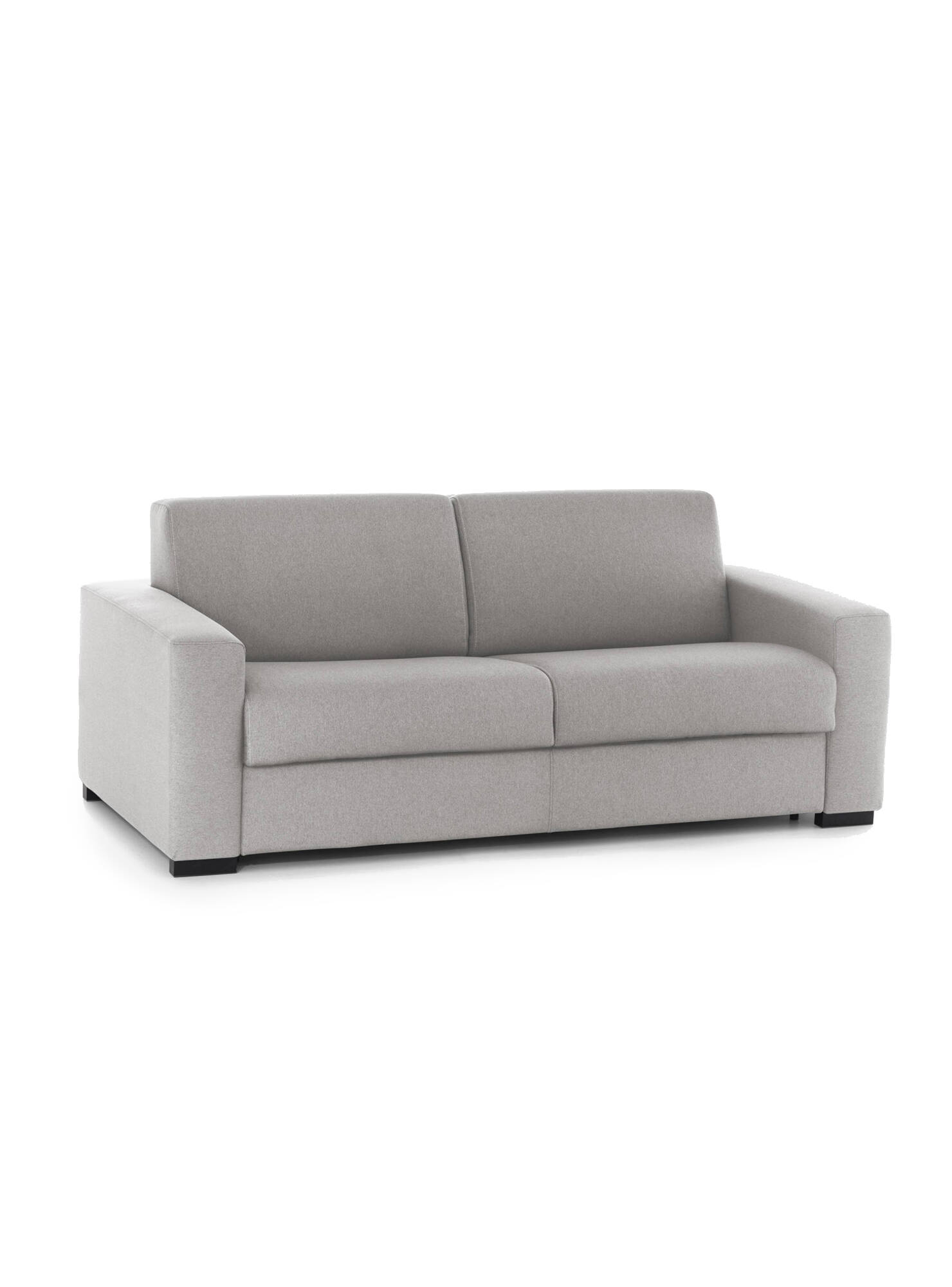 Sofá cama de 3 plazas en tela gris antracita 180x95x90 cm jj6653k8